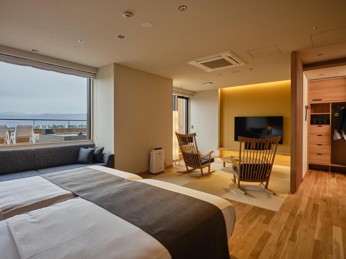 Lake Toya Tsuruga Resort Hikarinouta Toyako Exteriér fotografie