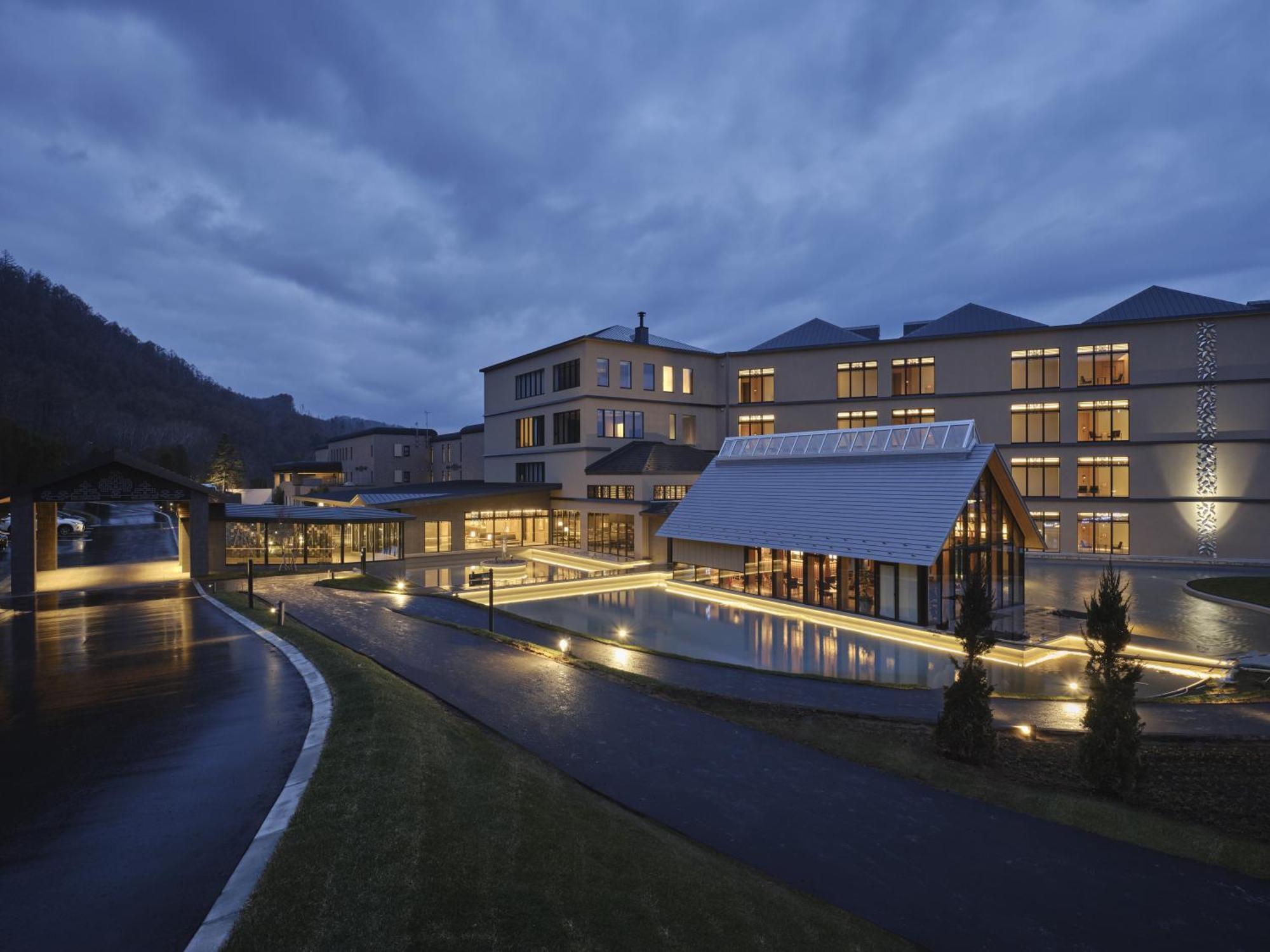 Lake Toya Tsuruga Resort Hikarinouta Toyako Exteriér fotografie