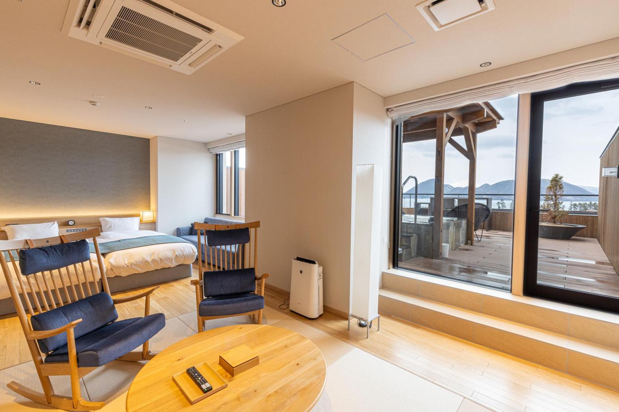 Lake Toya Tsuruga Resort Hikarinouta Toyako Exteriér fotografie