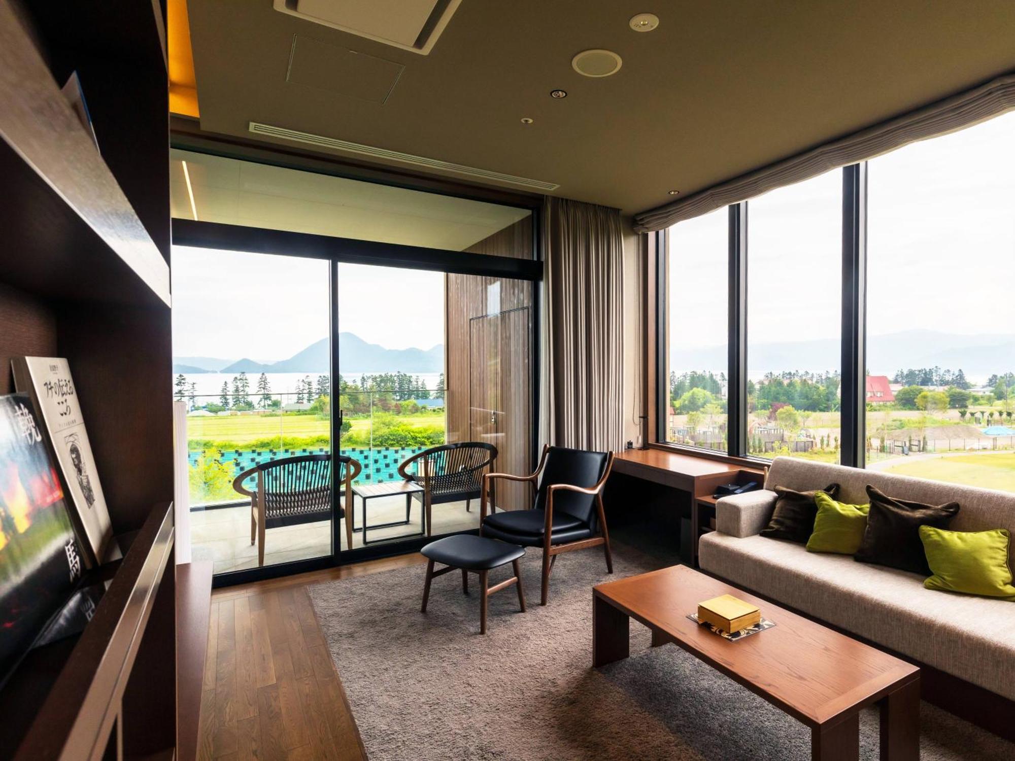Lake Toya Tsuruga Resort Hikarinouta Toyako Pokoj fotografie